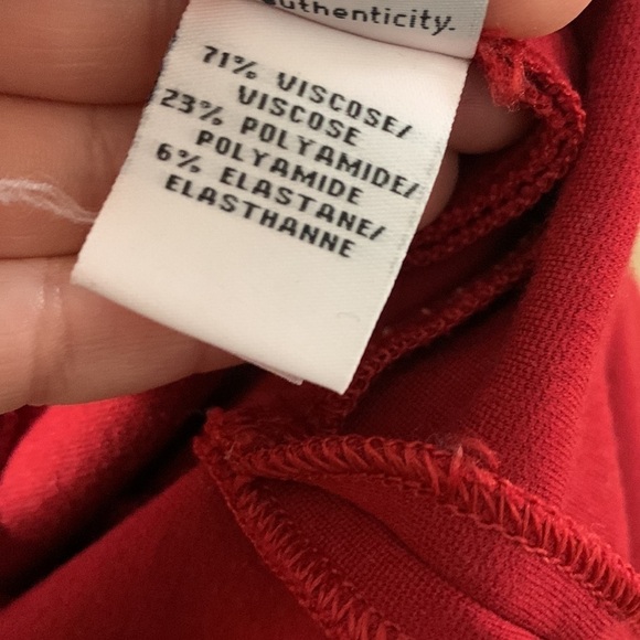 DVF Diane Von Furstenberg fitted Monroe wiggle red pencil dress size 6 red - Picture 6 of 7